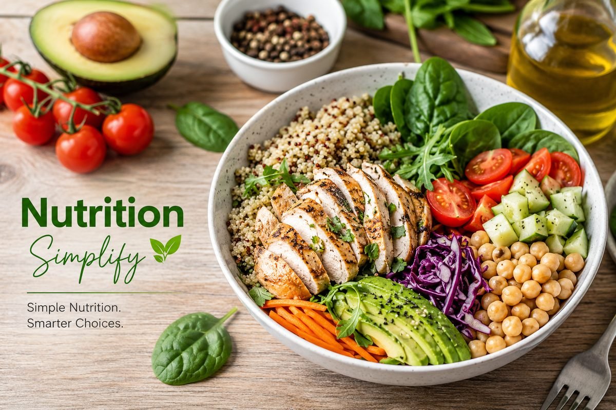 Healthy Indian meal bowl